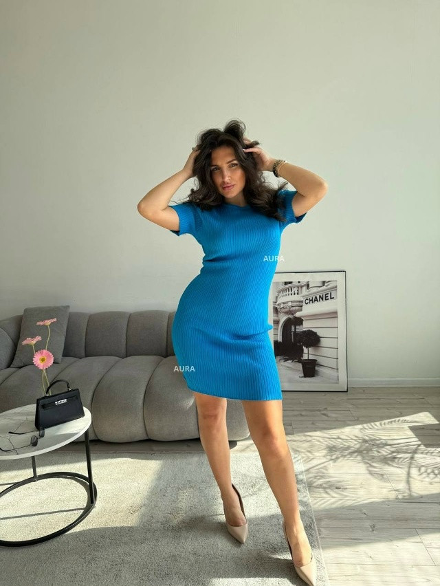 Купить Платье синее оптом Садовод Интернет-каталог Садовод интернет-каталог