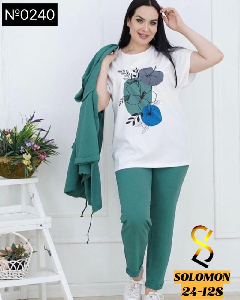 Купить Женский костюм зеленый оптом Садовод Интернет-каталог Садовод интернет-каталог