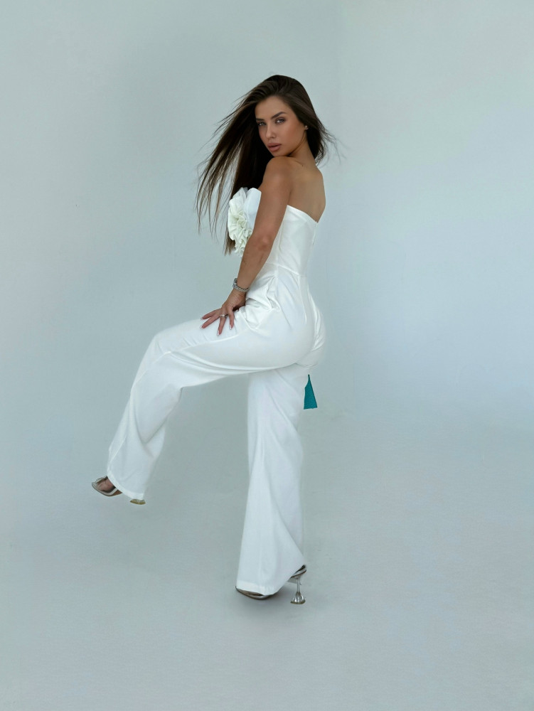 Купить Женский комбинезон белый оптом Садовод Интернет-каталог Садовод интернет-каталог