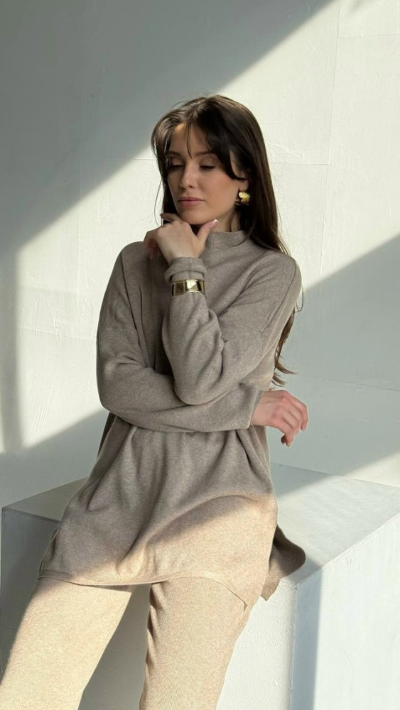 Купить Женский костюм коричневый оптом Садовод Интернет-каталог Садовод интернет-каталог