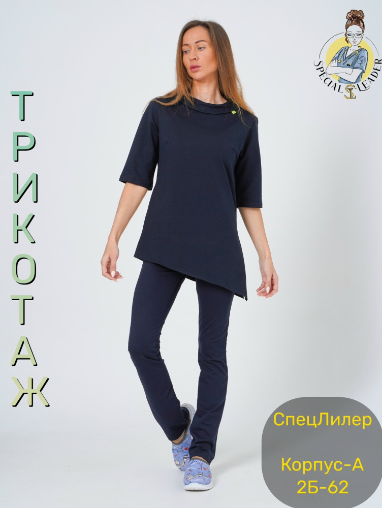 Купить Туника темно-синяя оптом Садовод Интернет-каталог Садовод интернет-каталог