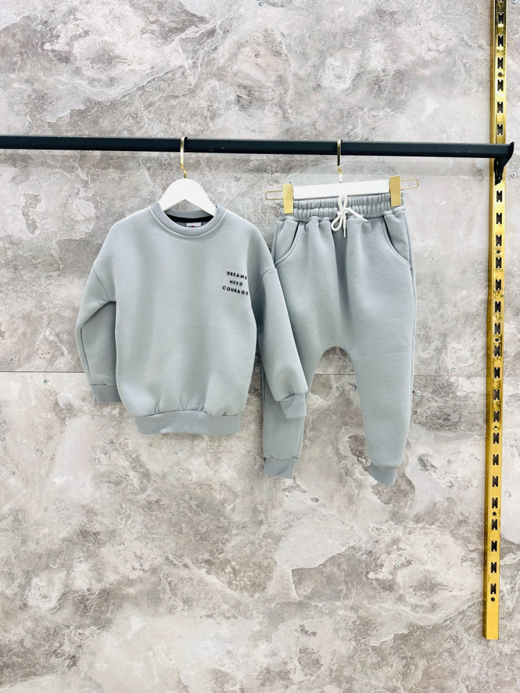 Купить Детский костюм серый оптом Садовод Интернет-каталог Садовод интернет-каталог