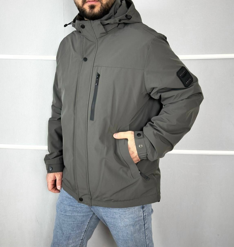 Купить Куртка мужская серая оптом Садовод Интернет-каталог Садовод интернет-каталог