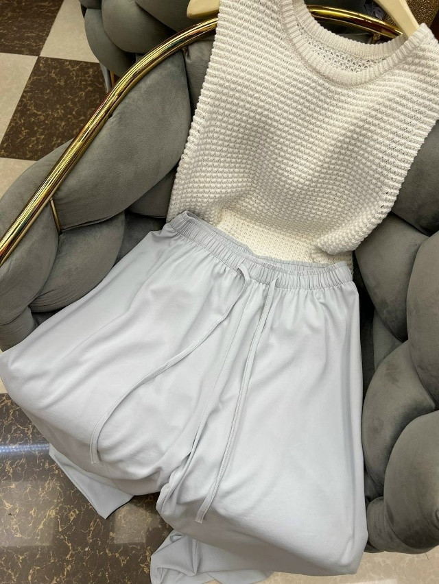 Купить Женские брюки светло-серые оптом Садовод Интернет-каталог Садовод интернет-каталог