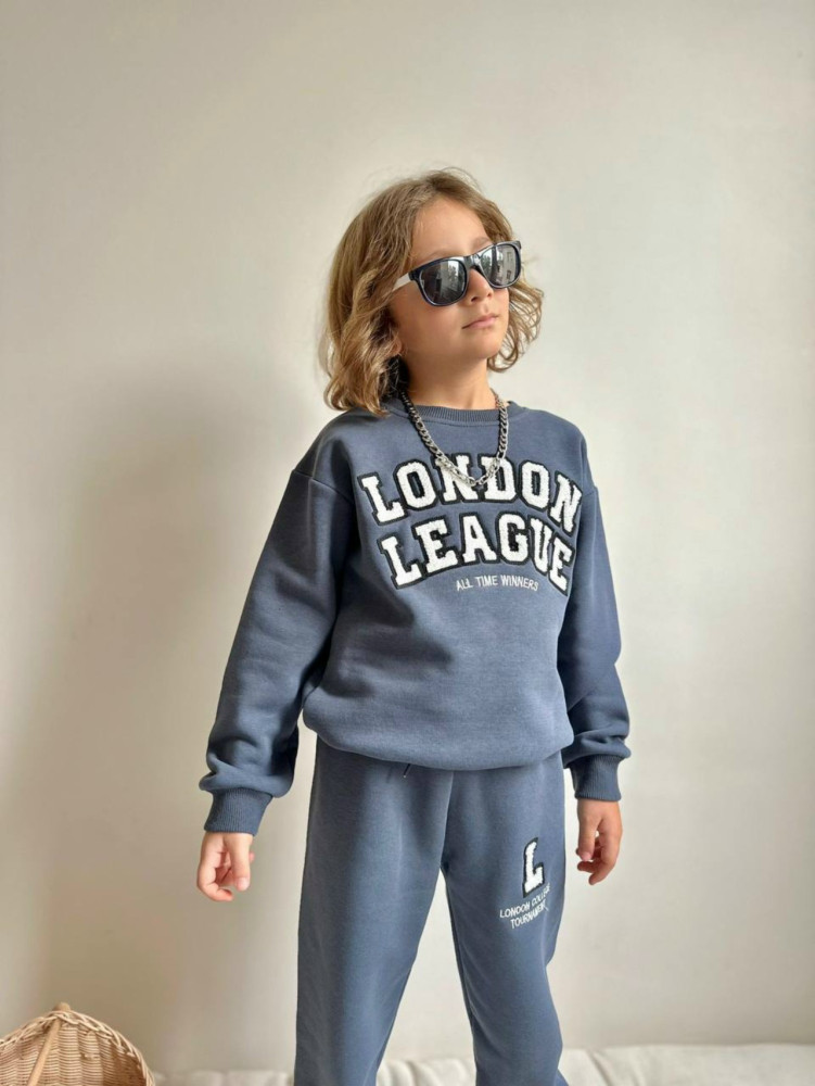 Купить Детский костюм синий оптом Садовод Интернет-каталог Садовод интернет-каталог