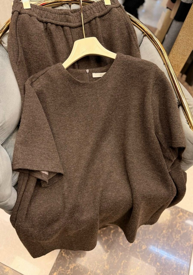 Купить Женский костюм коричневый оптом Садовод Интернет-каталог Садовод интернет-каталог