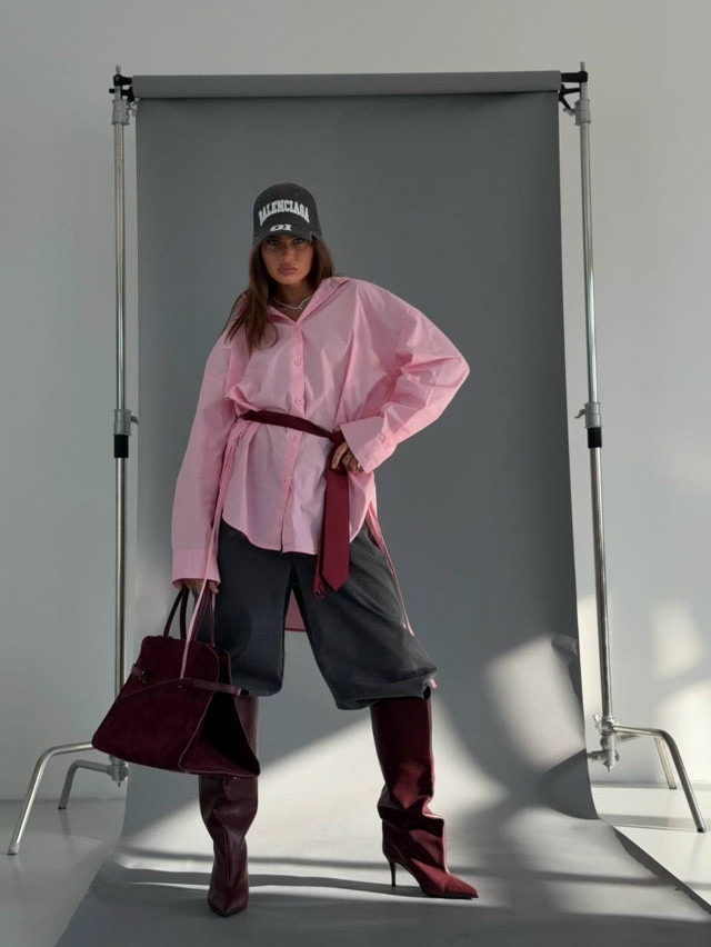 Купить Женская рубашка розовая оптом Садовод Интернет-каталог Садовод интернет-каталог