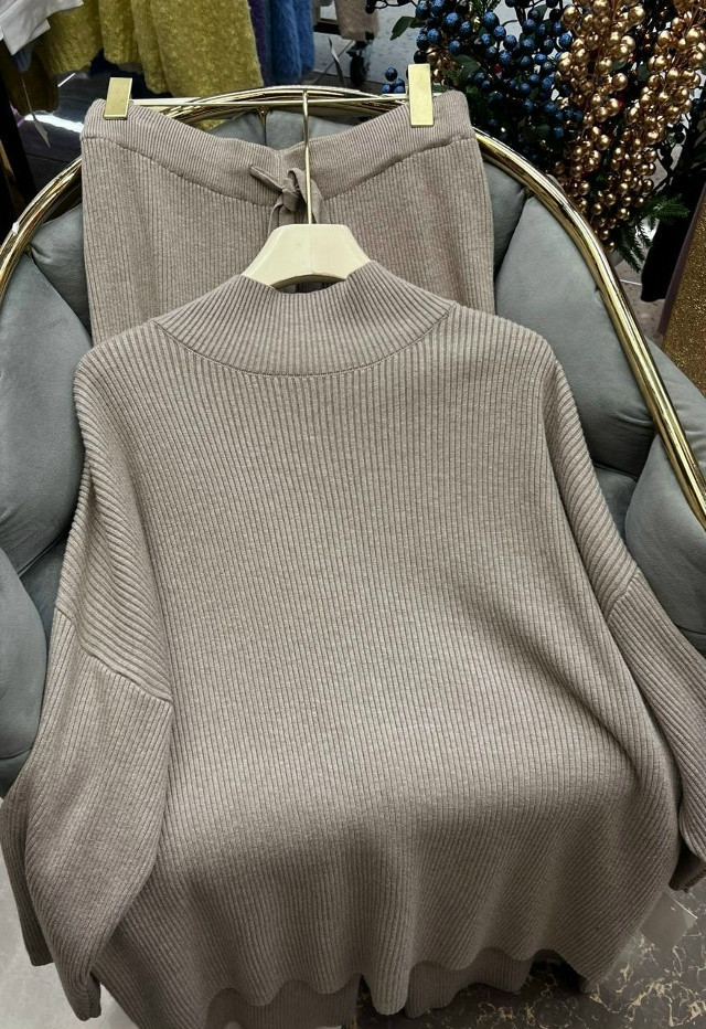 Купить Женский костюм коричневый оптом Садовод Интернет-каталог Садовод интернет-каталог