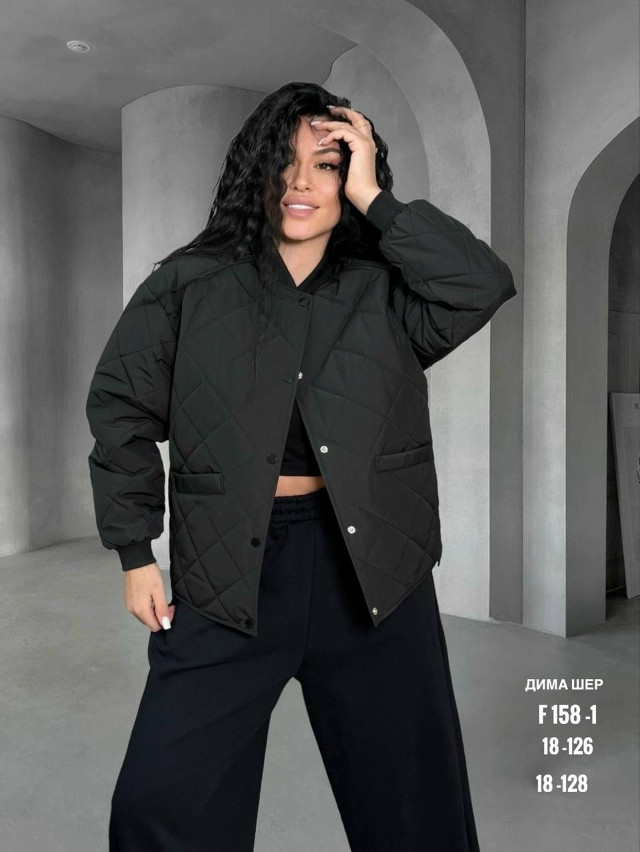 Купить Куртка женская черная оптом Садовод Интернет-каталог Садовод интернет-каталог