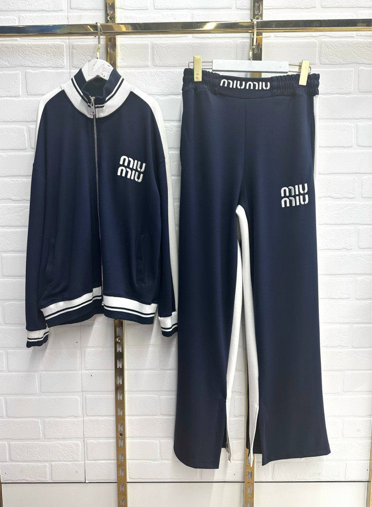 Купить Спортивный женский костюм синий оптом Садовод Интернет-каталог Садовод интернет-каталог