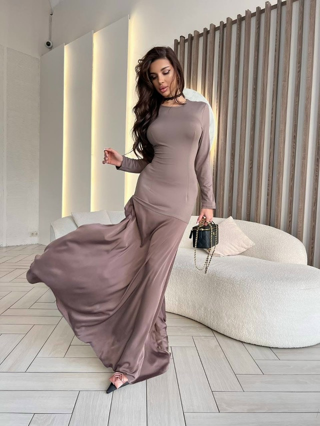 Купить Платье коричневое оптом Садовод Интернет-каталог Садовод интернет-каталог