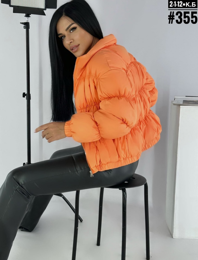 Купить Куртка женская оранжевая оптом Садовод Интернет-каталог Садовод интернет-каталог