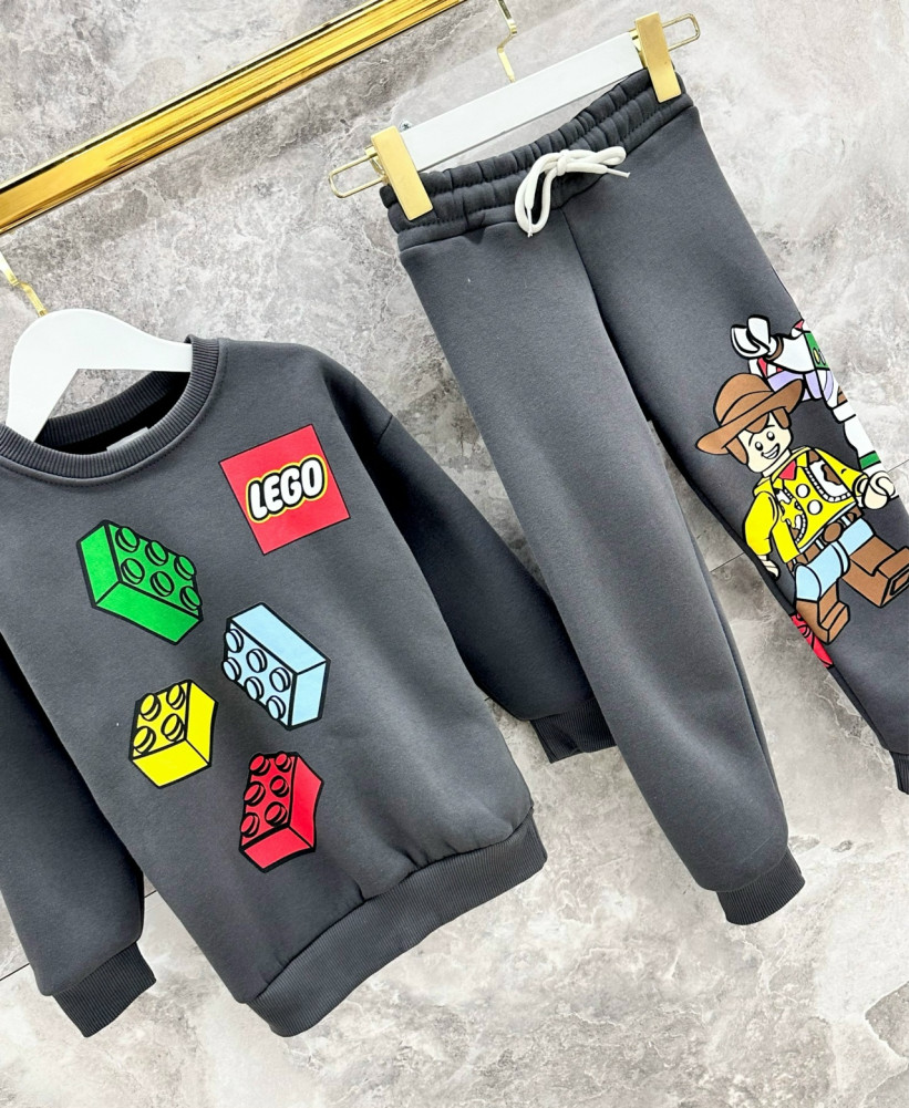 Купить Детский костюм серый оптом Садовод Интернет-каталог Садовод интернет-каталог