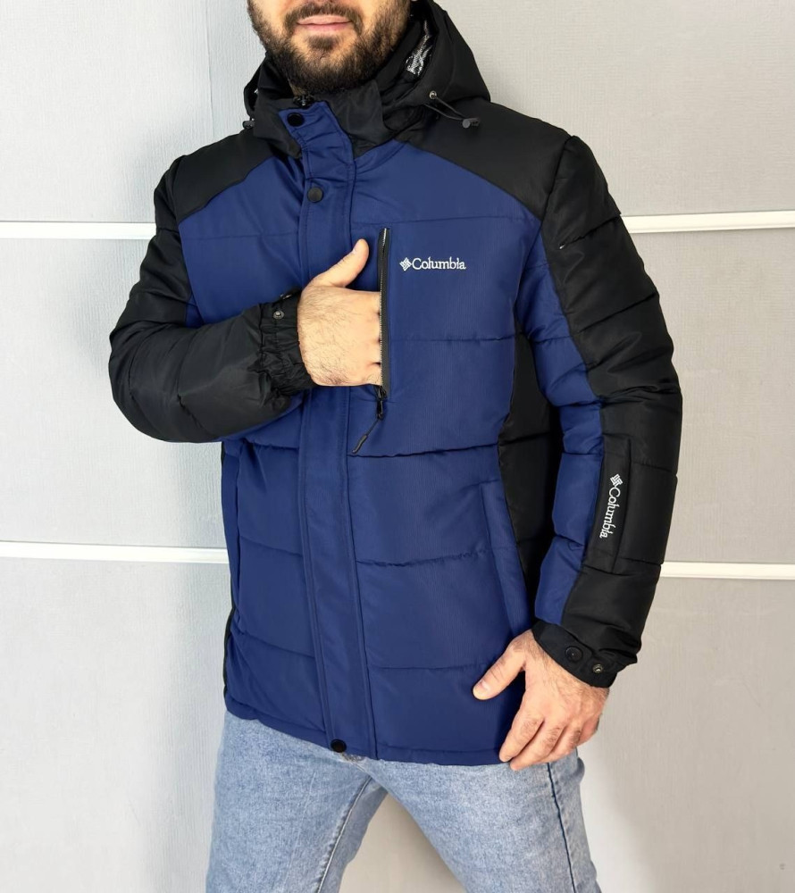 Купить Куртка мужская синяя оптом Садовод Интернет-каталог Садовод интернет-каталог