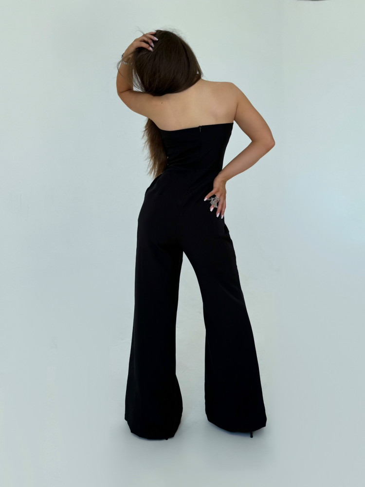 Купить Женский комбинезон черный оптом Садовод Интернет-каталог Садовод интернет-каталог