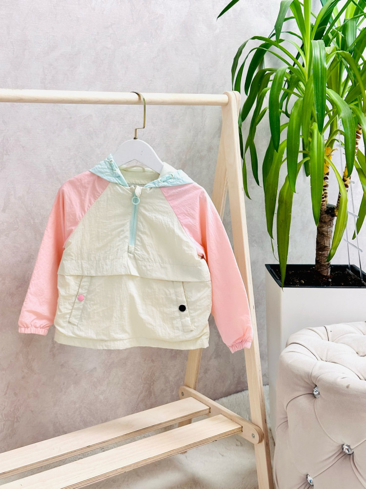 Купить Детская ветровка бежевая оптом Садовод Интернет-каталог Садовод интернет-каталог