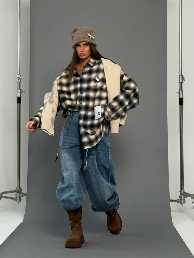 Купить Женская рубашка коричневая оптом Садовод Интернет-каталог Садовод интернет-каталог