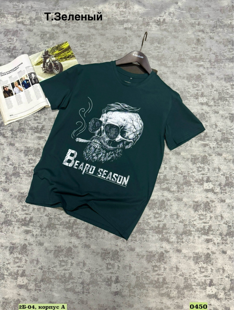 Купить Мужская футболка изумрудная оптом Садовод Интернет-каталог Садовод интернет-каталог