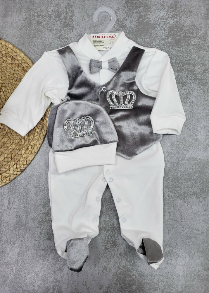 Купить Детский комбинезон серый оптом Садовод Интернет-каталог Садовод интернет-каталог