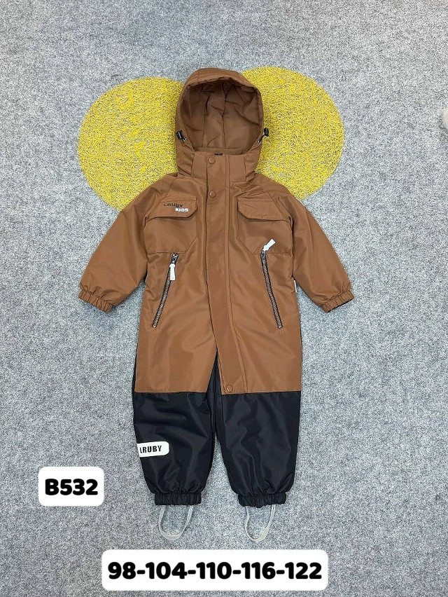 Купить Детский комбинезон коричневый оптом Садовод Интернет-каталог Садовод интернет-каталог