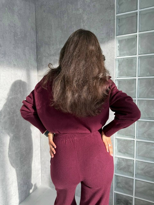 Купить Женский костюм бордовый оптом Садовод Интернет-каталог Садовод интернет-каталог