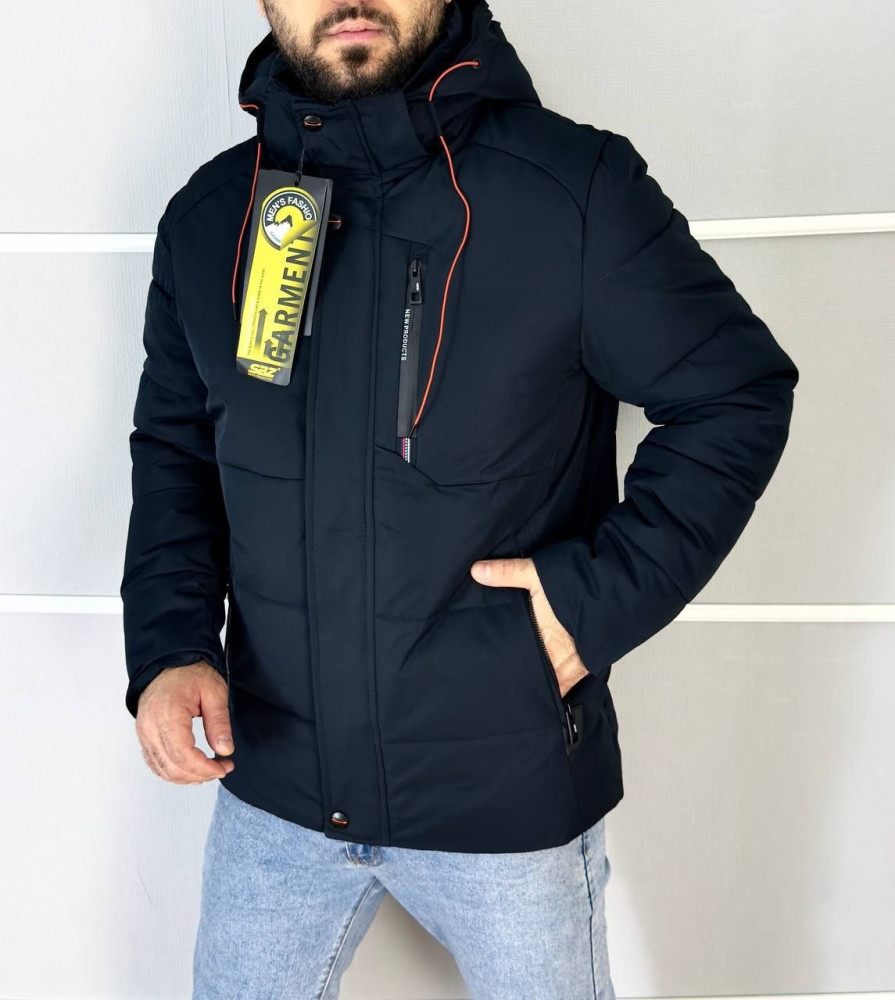 Купить Куртка мужская синяя оптом Садовод Интернет-каталог Садовод интернет-каталог