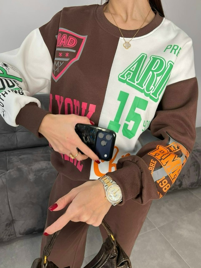 Купить Женский костюм коричневый оптом Садовод Интернет-каталог Садовод интернет-каталог