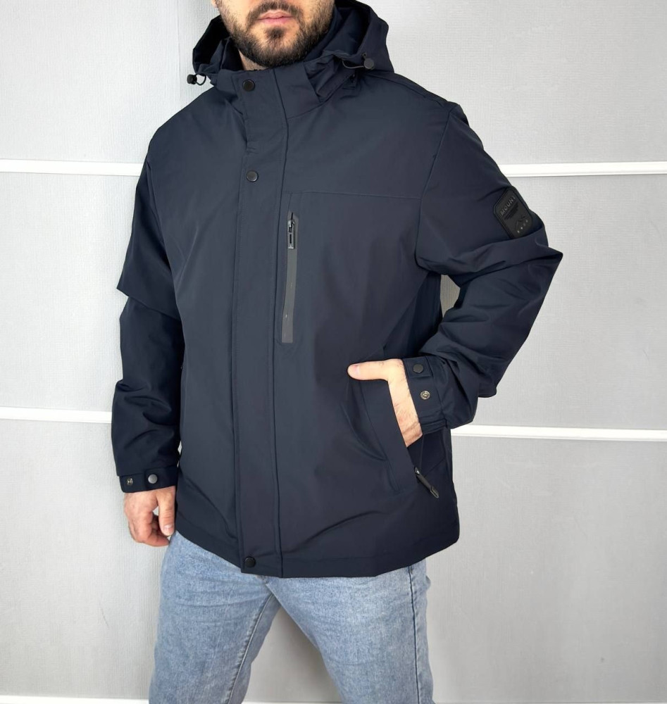 Купить Куртка мужская синяя оптом Садовод Интернет-каталог Садовод интернет-каталог