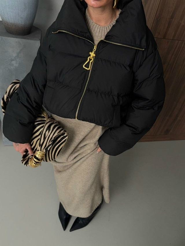 Купить Куртка женская черная оптом Садовод Интернет-каталог Садовод интернет-каталог