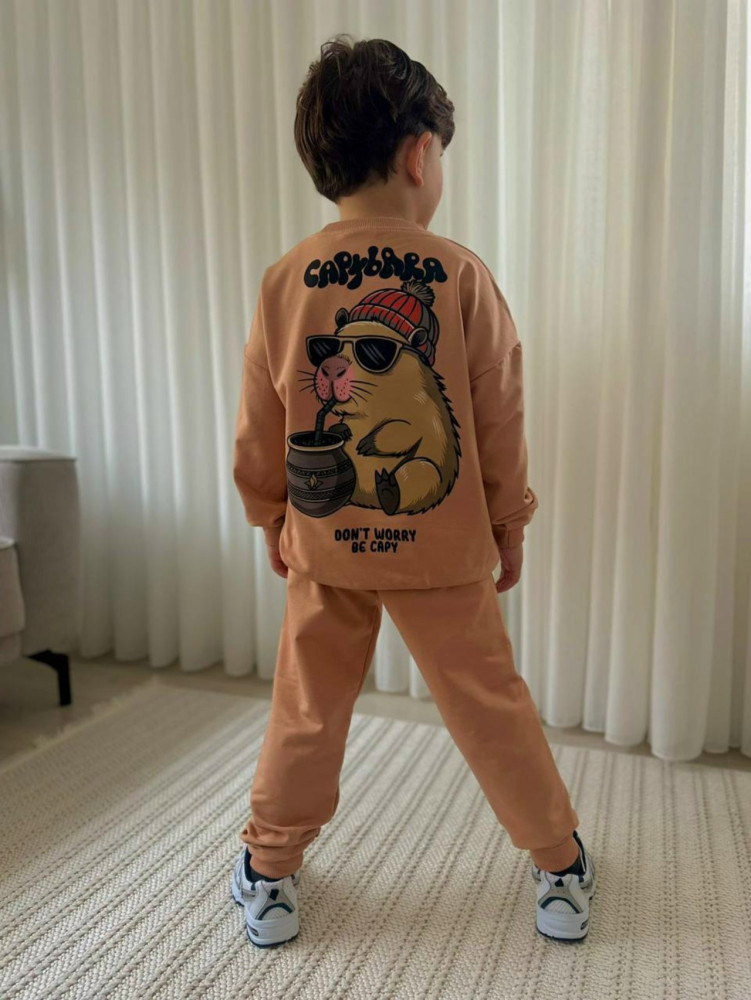 Купить Детский костюм бежевый оптом Садовод Интернет-каталог Садовод интернет-каталог