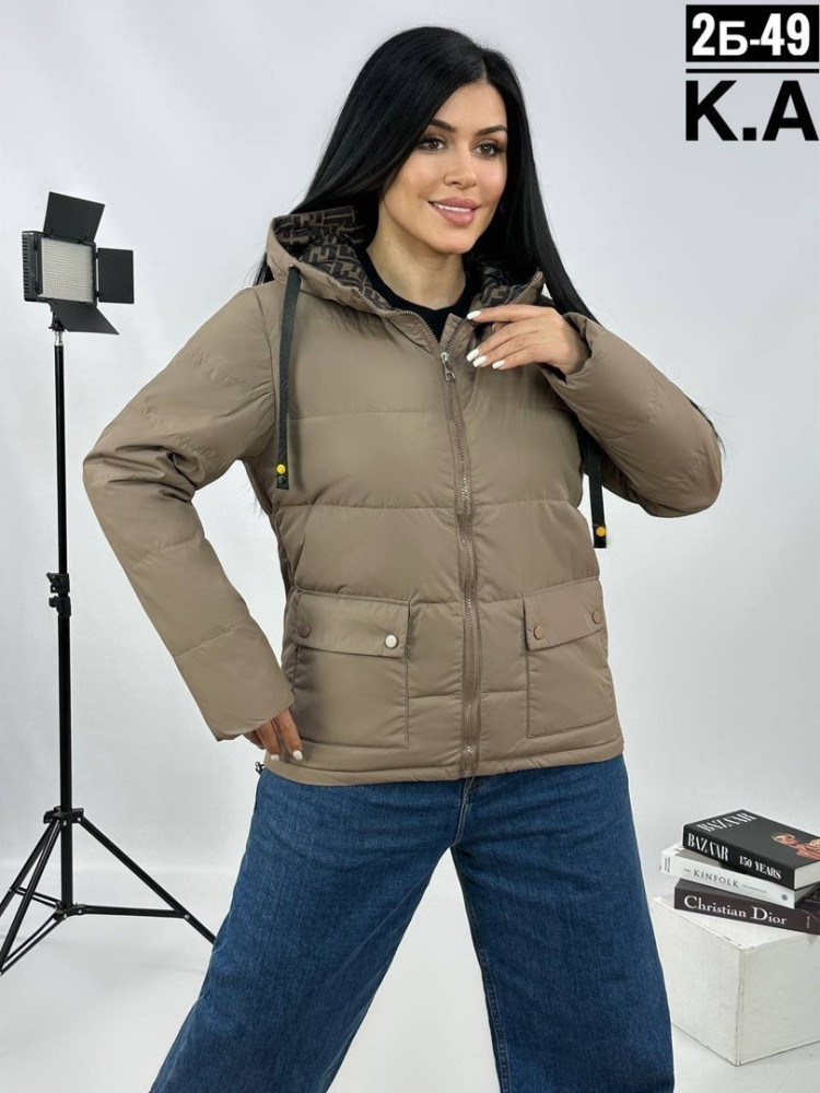 Купить Куртка женская коричневая оптом Садовод Интернет-каталог Садовод интернет-каталог