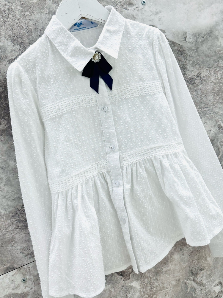 Купить Детская рубашка белая оптом Садовод Интернет-каталог Садовод интернет-каталог