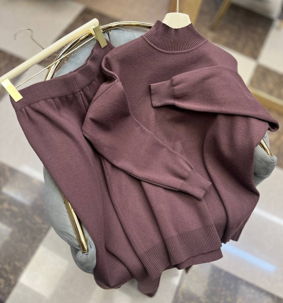 Купить Женский костюм коричневый оптом Садовод Интернет-каталог Садовод интернет-каталог