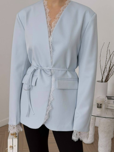 Пиджак с кружевами САДОВОД официальный интернет-каталог