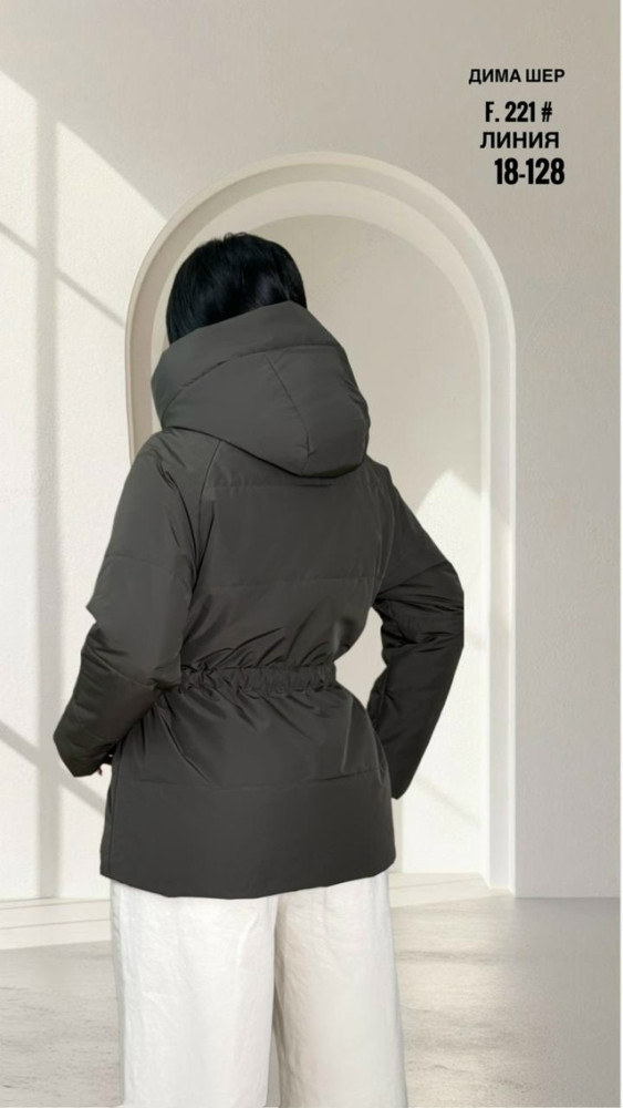 Купить Куртка женская серая оптом Садовод Интернет-каталог Садовод интернет-каталог