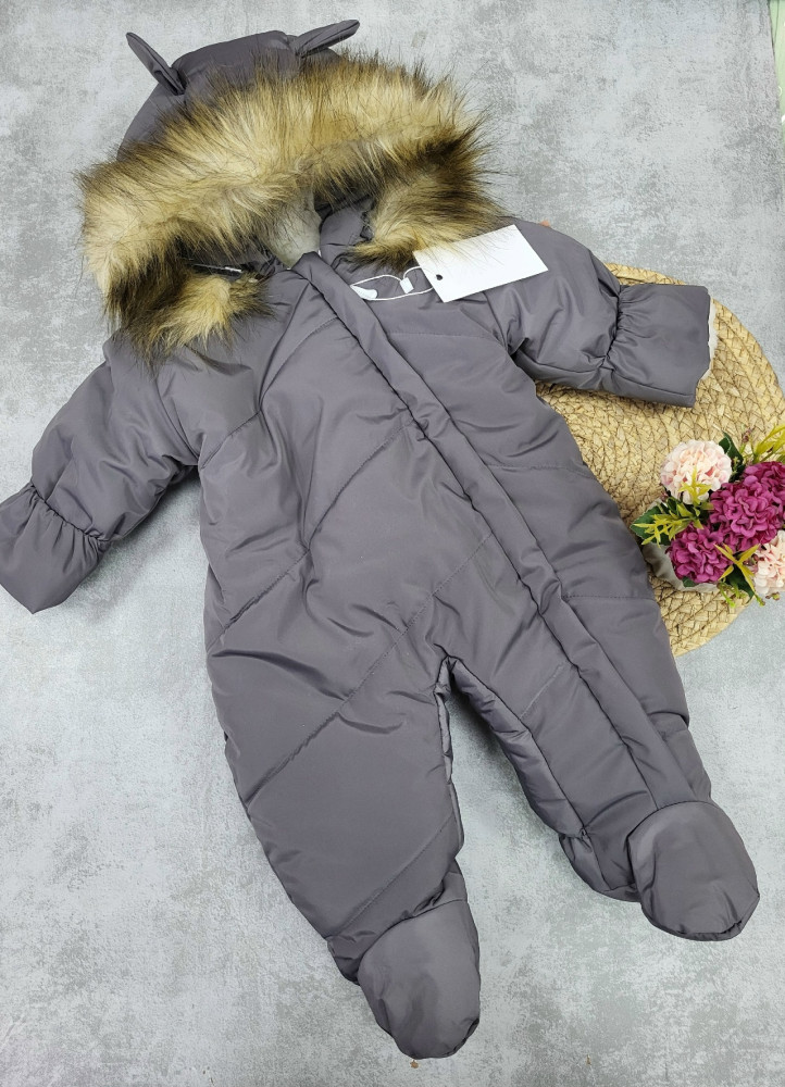 Купить Детский комбинезон серый оптом Садовод Интернет-каталог Садовод интернет-каталог