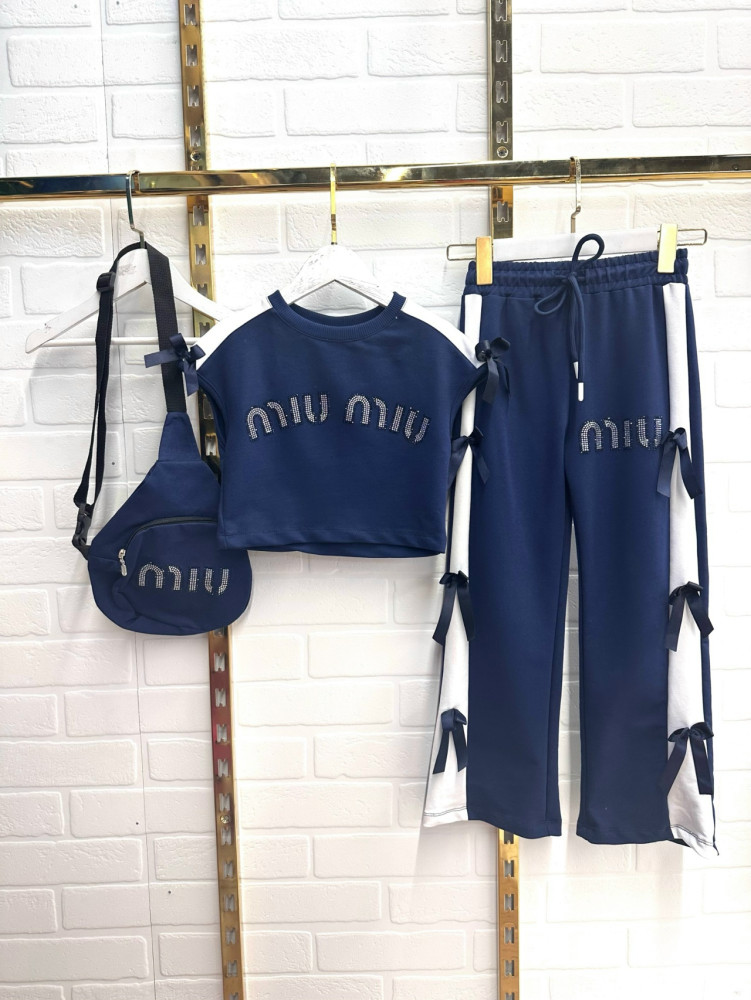 Купить Детский костюм синий оптом Садовод Интернет-каталог Садовод интернет-каталог