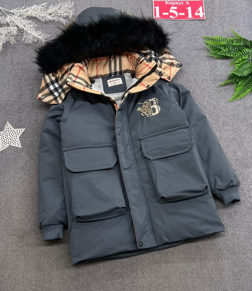 Купить Куртка детская серая оптом Садовод Интернет-каталог Садовод интернет-каталог