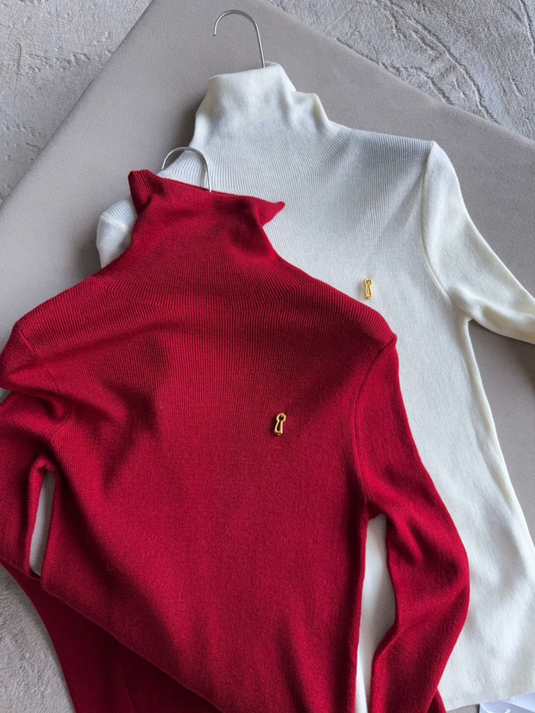 Купить Женская водолазка красная оптом Садовод Интернет-каталог Садовод интернет-каталог