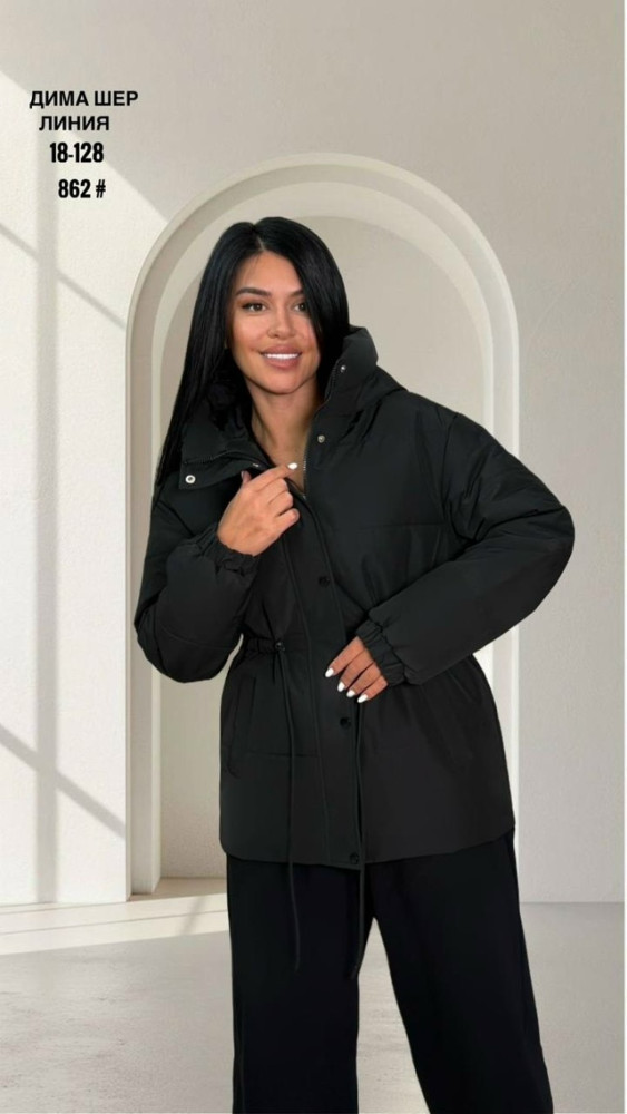 Купить Куртка женская черная оптом Садовод Интернет-каталог Садовод интернет-каталог