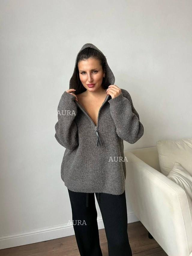 Купить Женская кофта серая оптом Садовод Интернет-каталог Садовод интернет-каталог