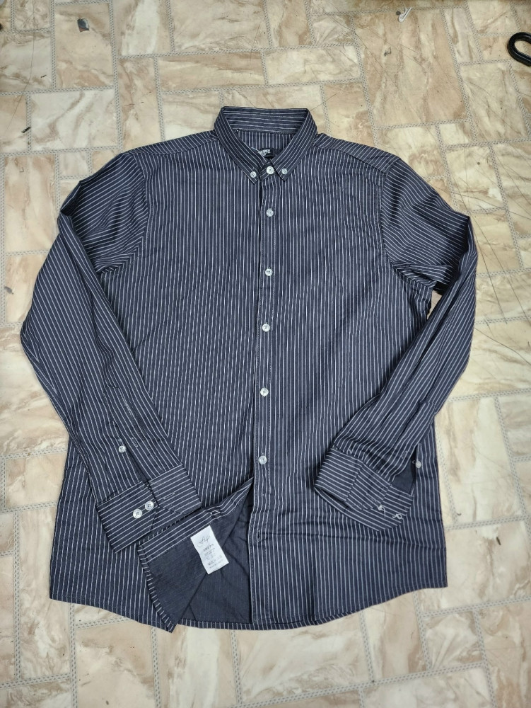 Купить Мужская рубашка серая оптом Садовод Интернет-каталог Садовод интернет-каталог