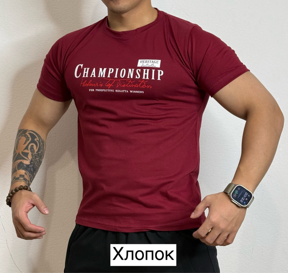 Купить Футболка для мужчин, хлопок оптом Садовод Интернет-каталог Садовод интернет-каталог