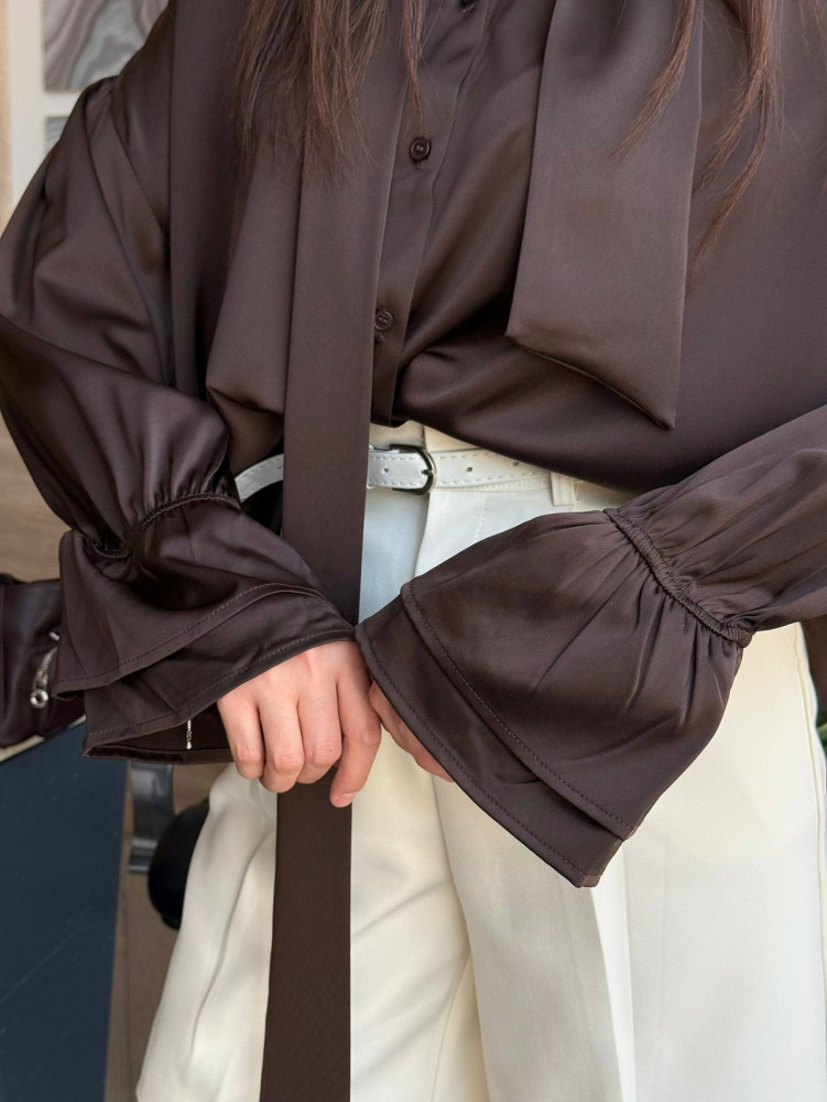 Купить блузка коричневая оптом Садовод Интернет-каталог Садовод интернет-каталог