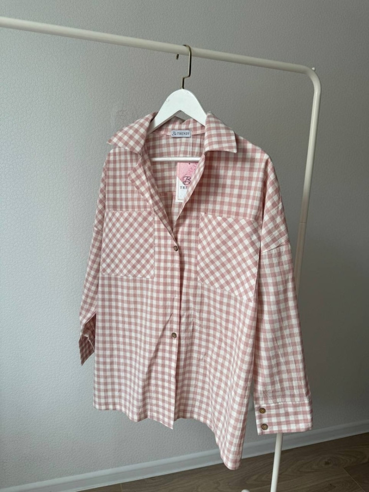 Купить Женская рубашка розовая оптом Садовод Интернет-каталог Садовод интернет-каталог