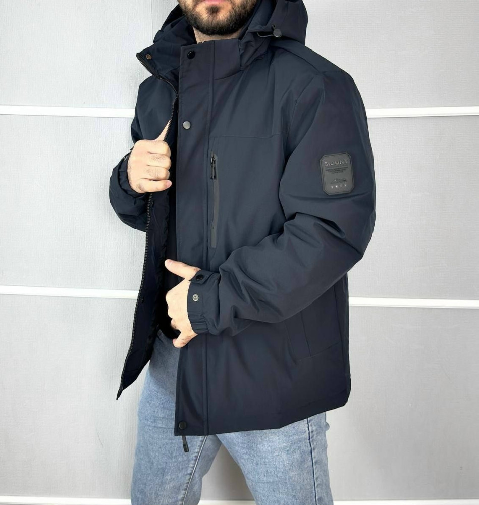 Купить Куртка мужская синяя оптом Садовод Интернет-каталог Садовод интернет-каталог