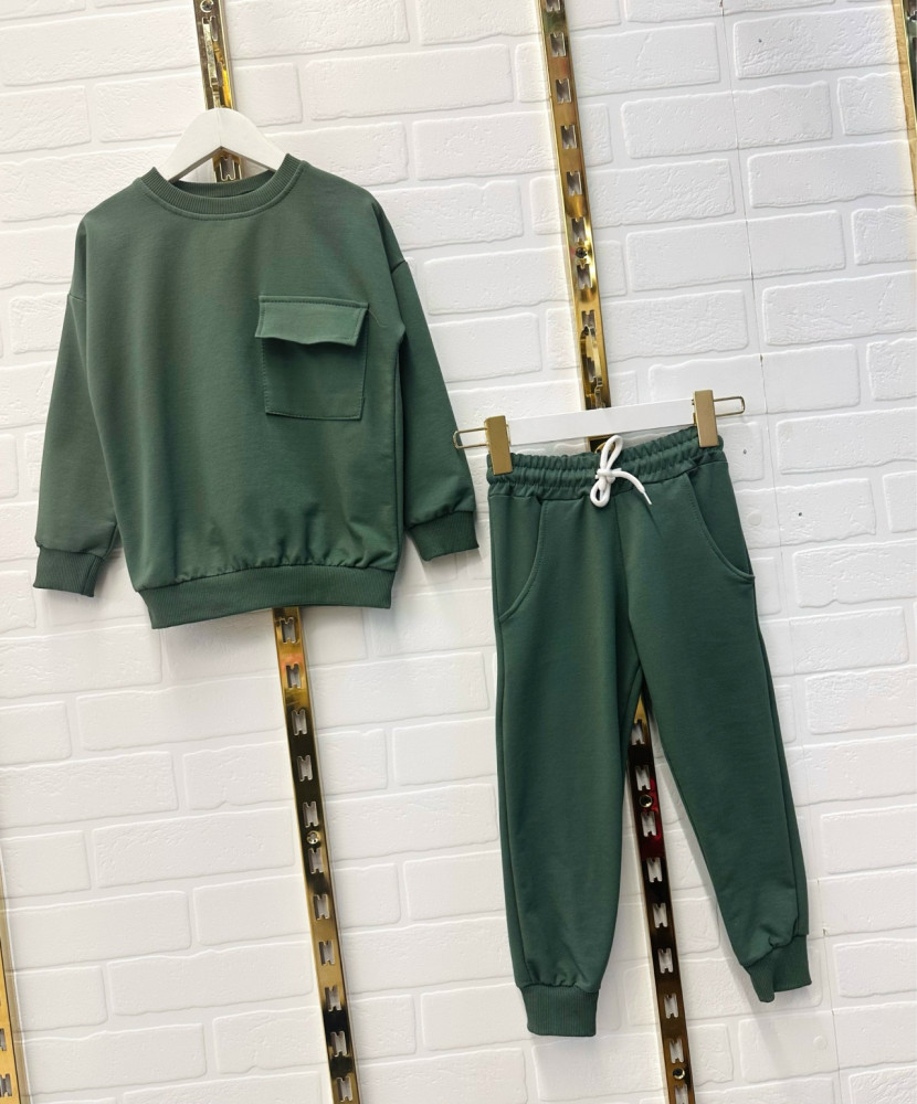 Купить Детский костюм зеленый оптом Садовод Интернет-каталог Садовод интернет-каталог