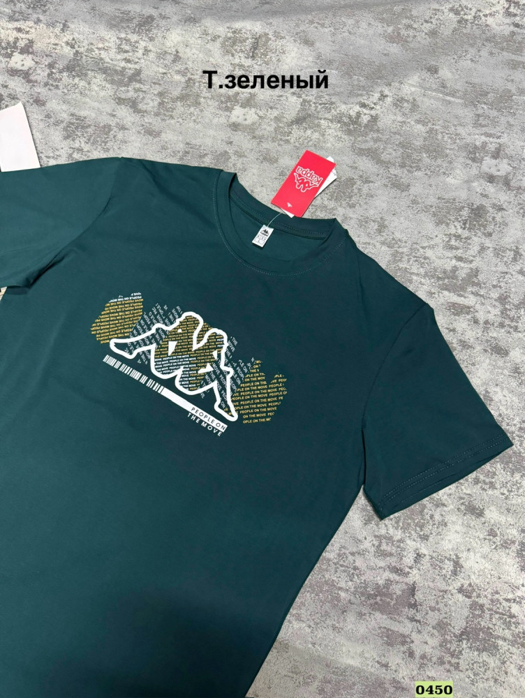 Купить Мужская футболка изумрудная оптом Садовод Интернет-каталог Садовод интернет-каталог